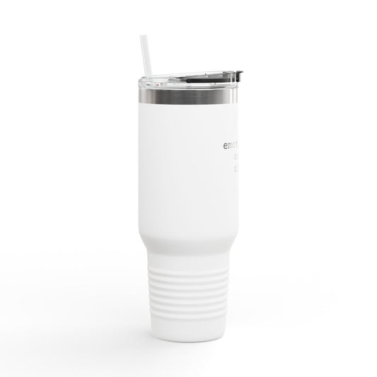 Emotionally Out of Office 40oz Tumbler - Insulated Travel Mug