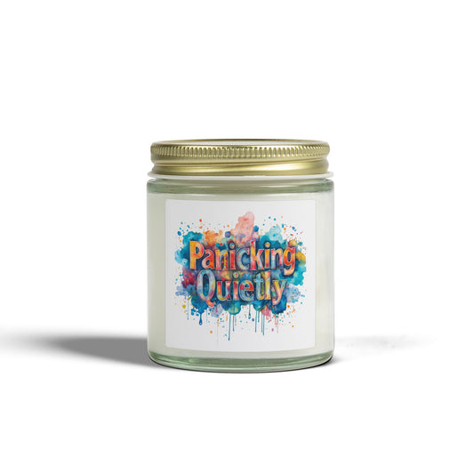 Panicking Quietly Scented Candle