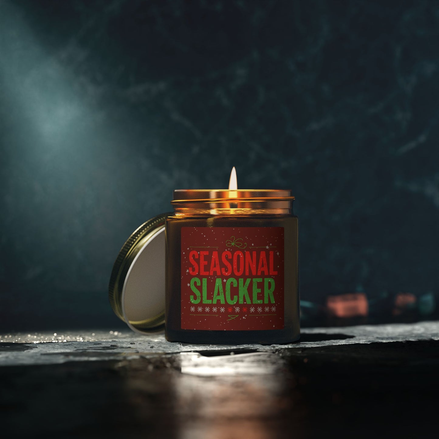 Seasonal Slacker Scented Candle