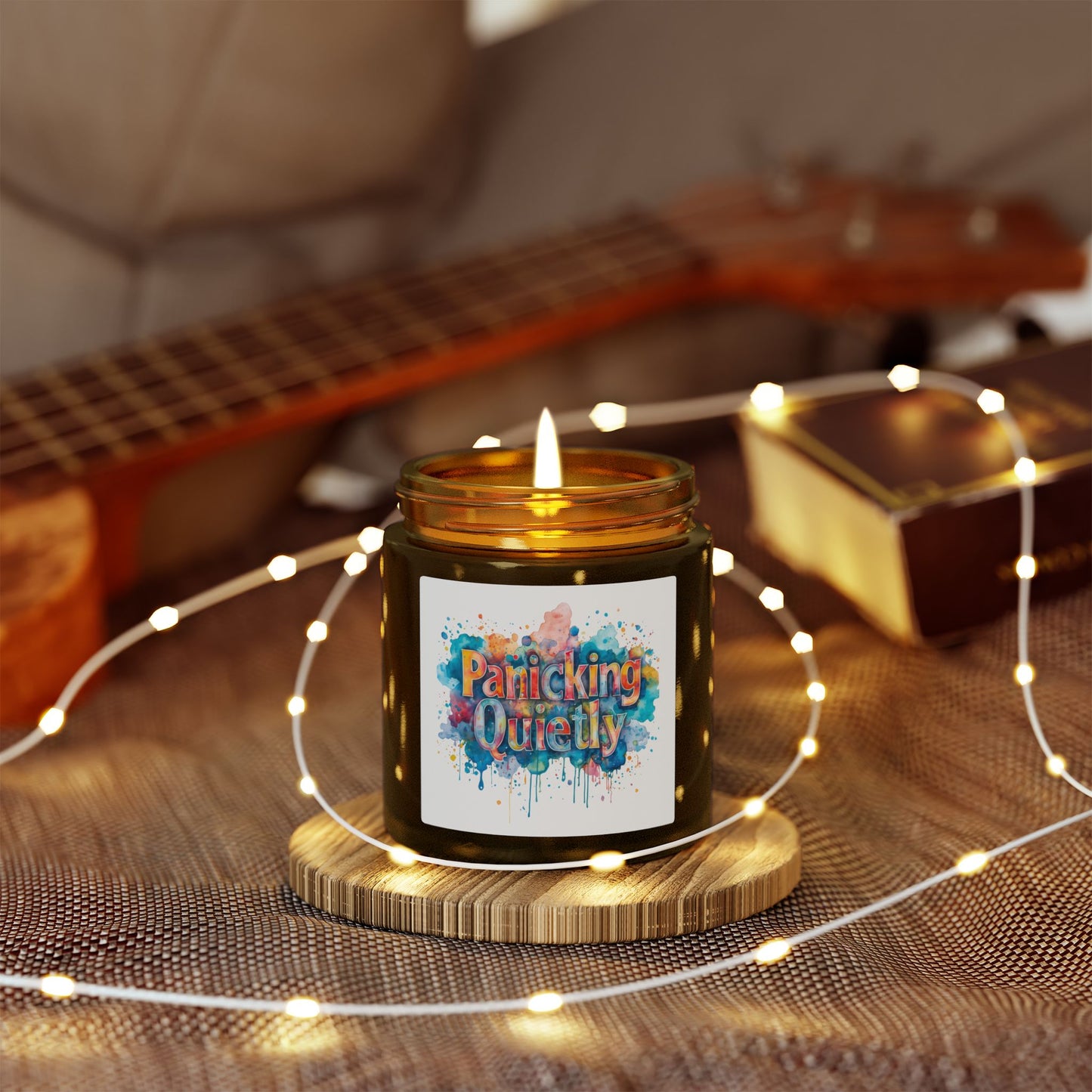 Panicking Quietly Scented Candle