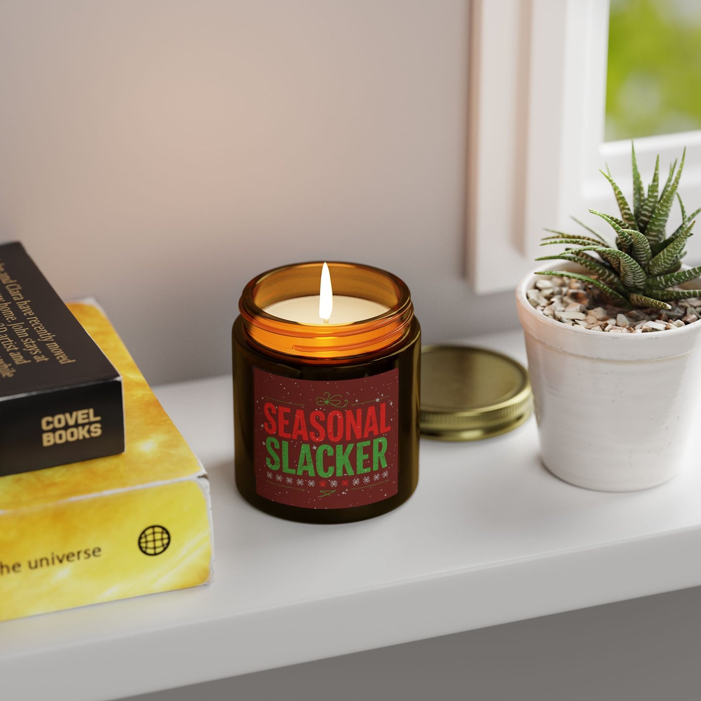 Seasonal Slacker Scented Candle