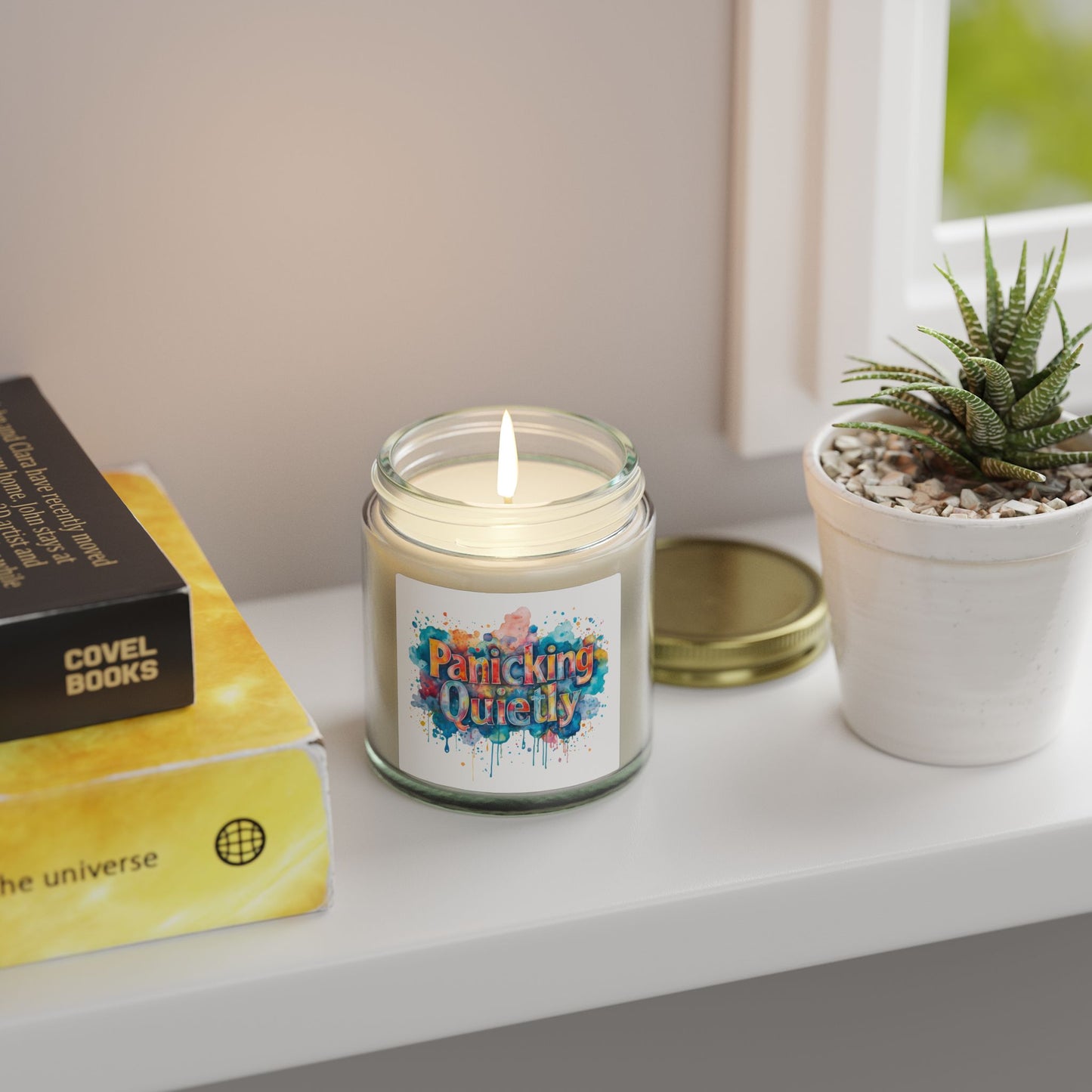 Panicking Quietly Scented Candle