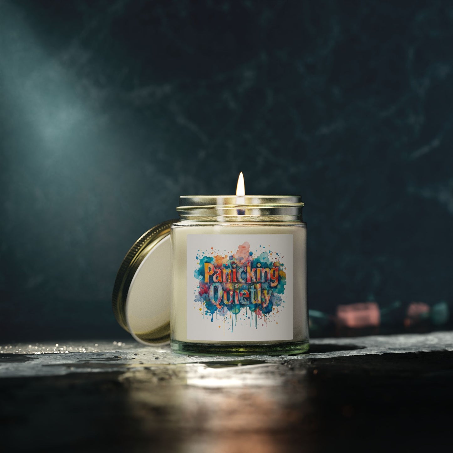Panicking Quietly Scented Candle