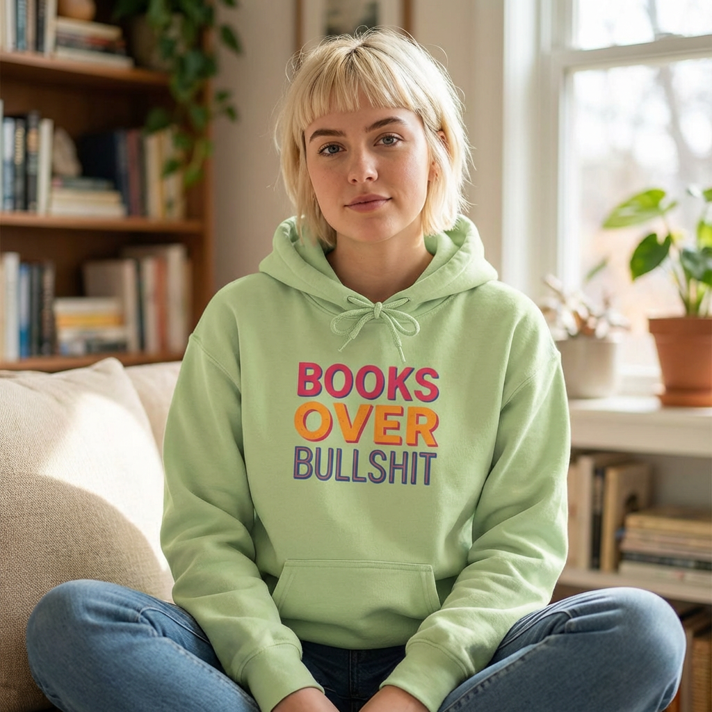 Books Over Bullshit Hoodie