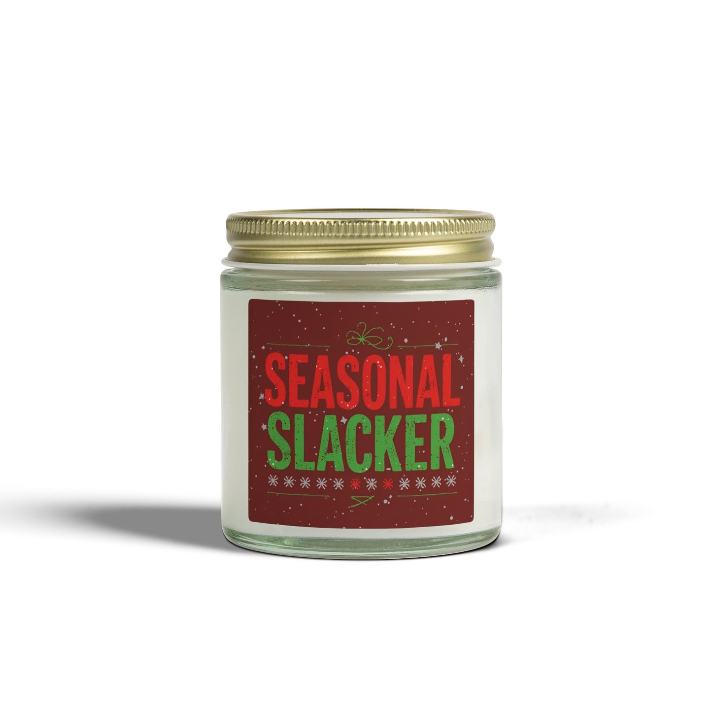 Seasonal Slacker Scented Candle