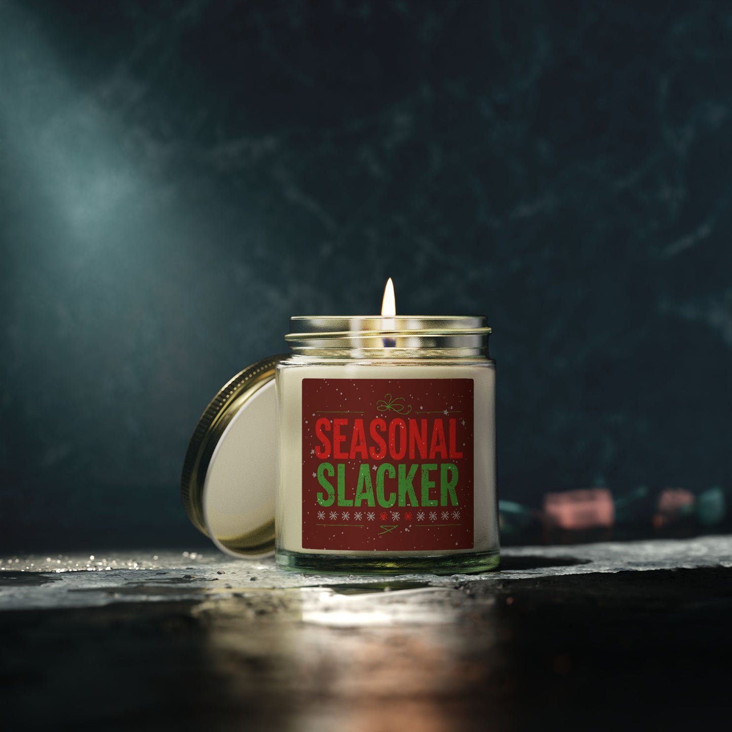 Seasonal Slacker Scented Candle