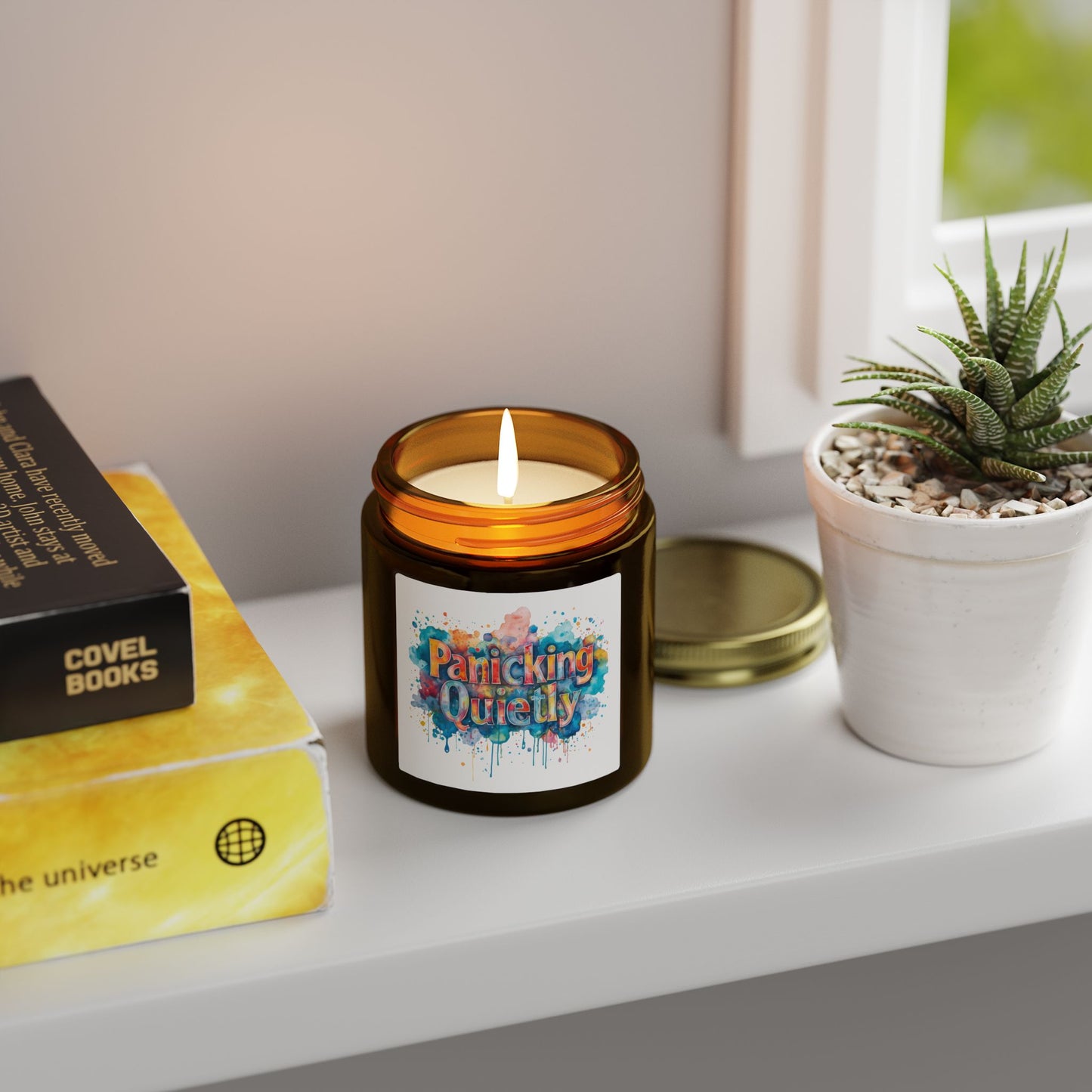 Panicking Quietly Scented Candle