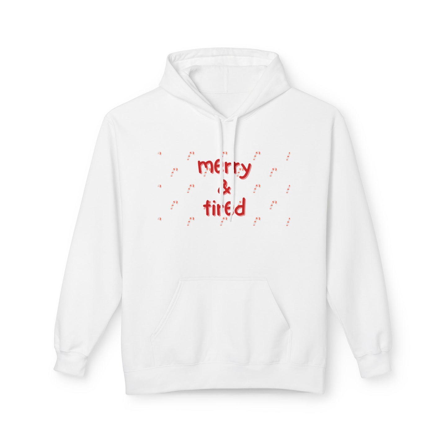 Merry & Tired Christmas Hoodie