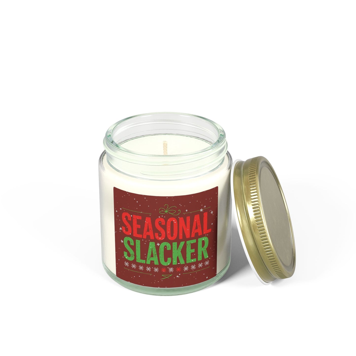 Seasonal Slacker Scented Candle