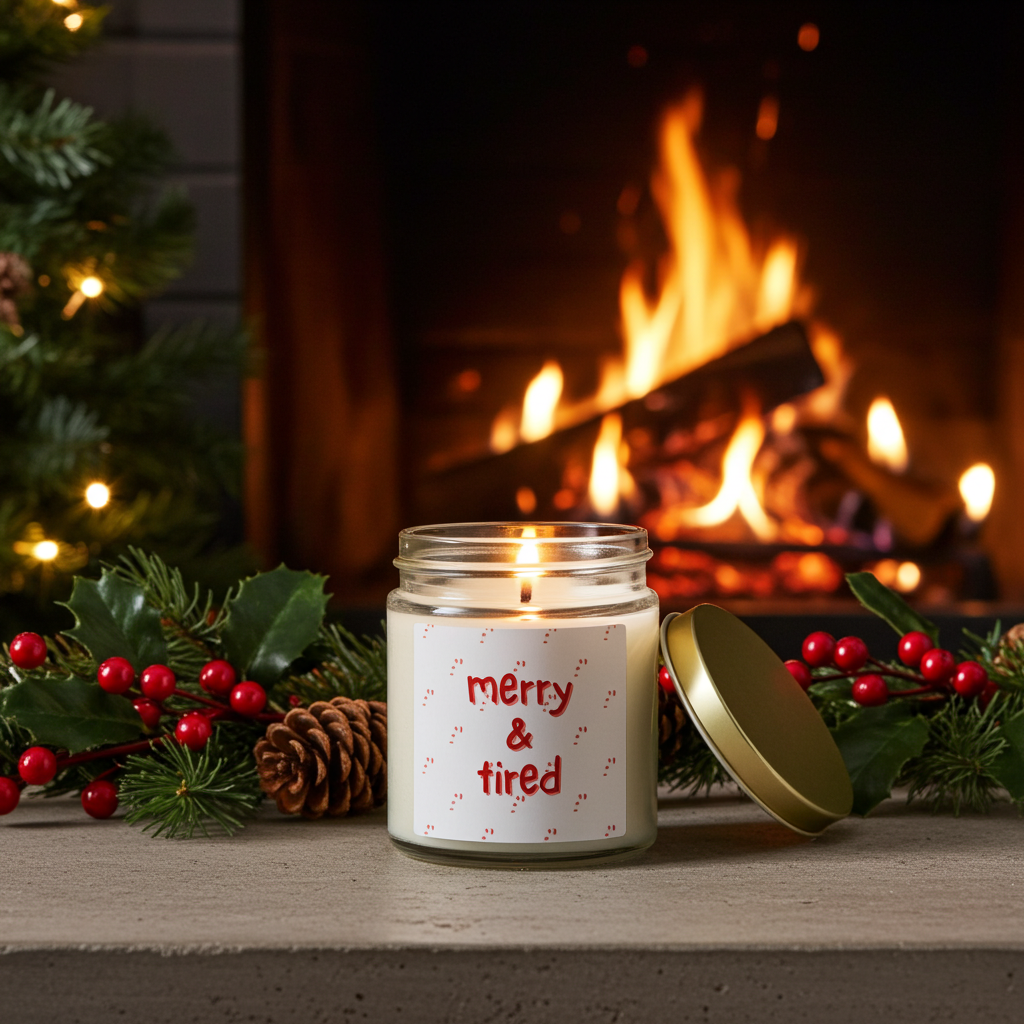 Merry & Tired Scented Candle